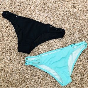 Strappy cheeky Victoria secret swim bottoms